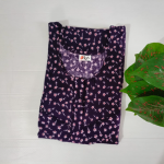 Material   Premium cotton           Length  56           Chest width  44           Suitable for bra size 34 to 38   Slee